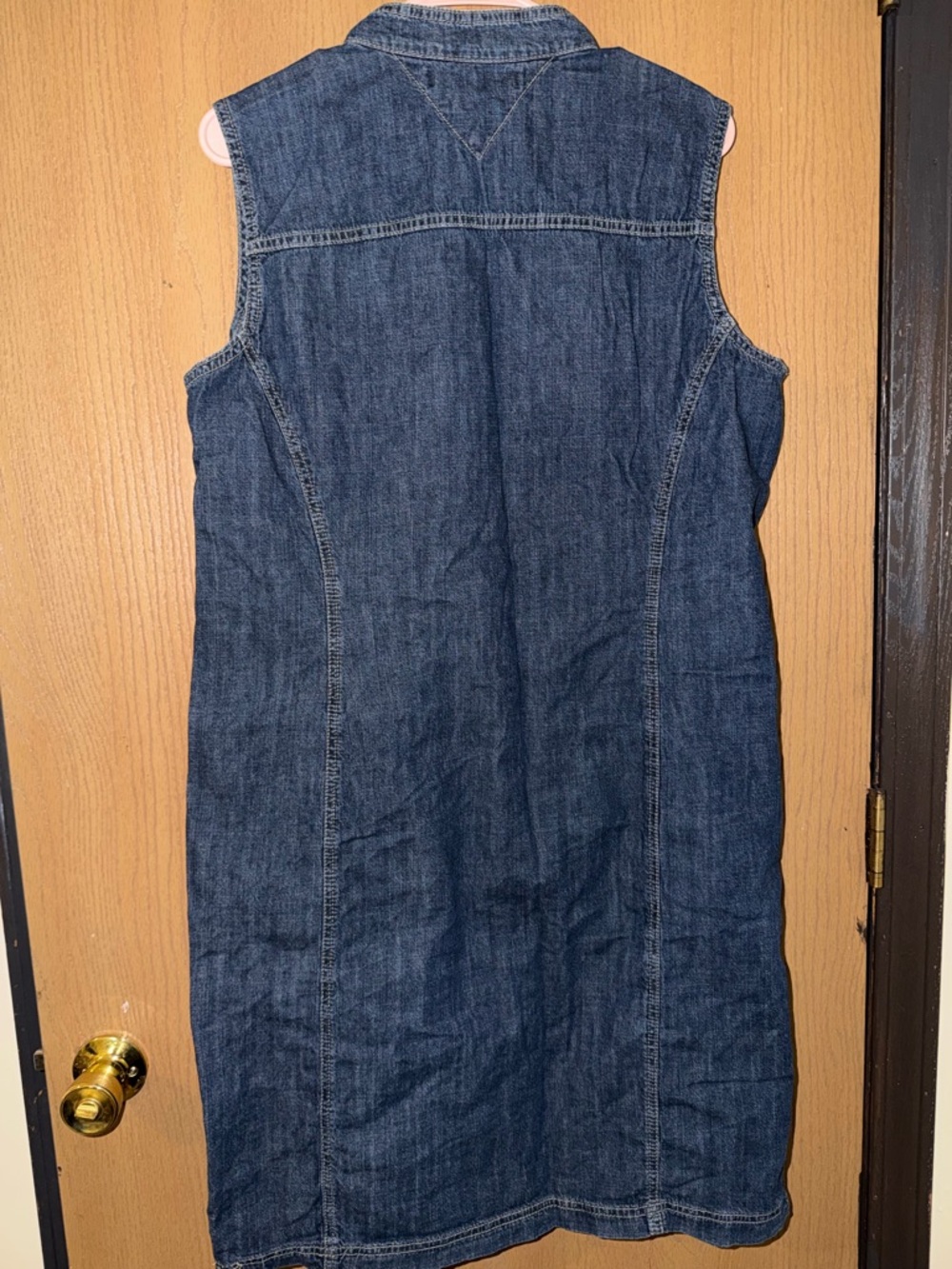 90’s/Y2K Plus Size Button Up Denim Dress - Picture 5 of 5